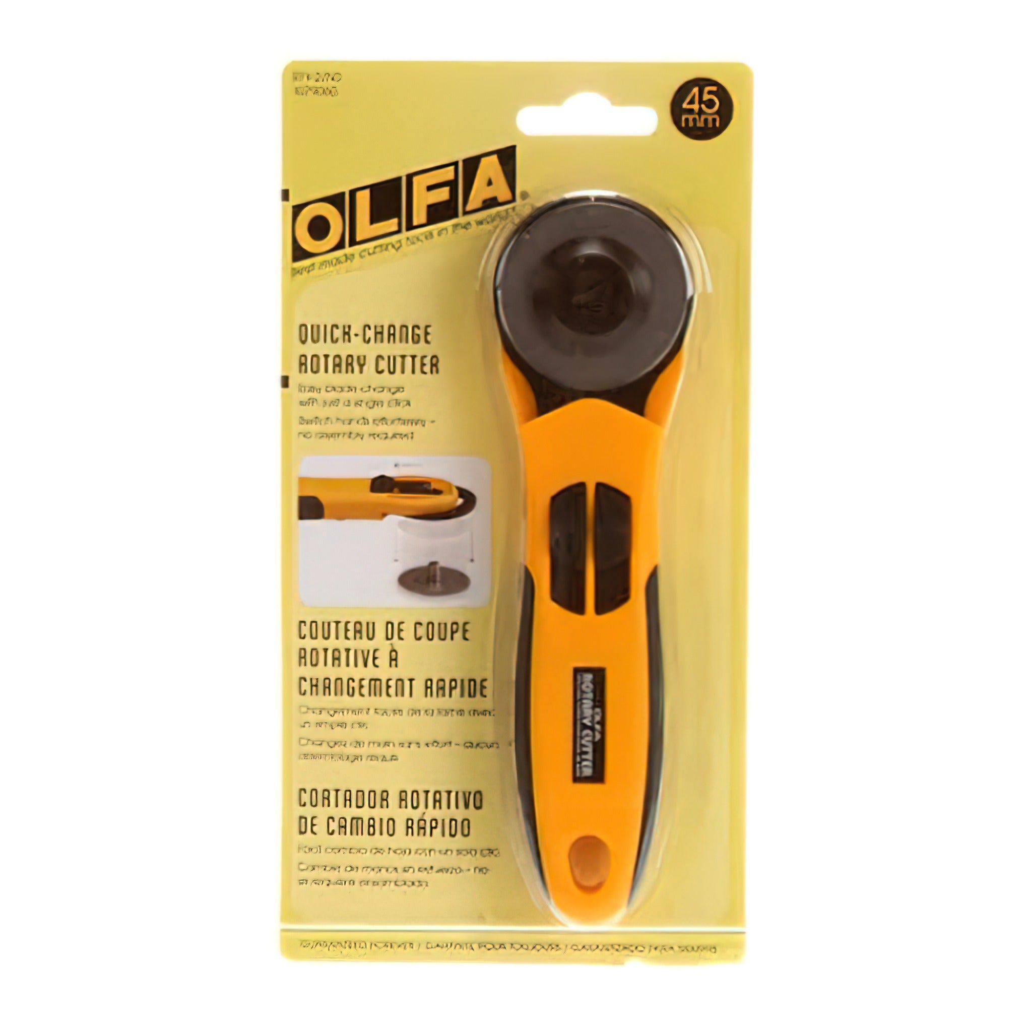 Boodle SKS-7 Lot de 10 laes pour cutter rotatif Olfa Acier 45 Boodle SKS-7 Lot de 10 laes pour cutter rotatif Olfa Acier 45