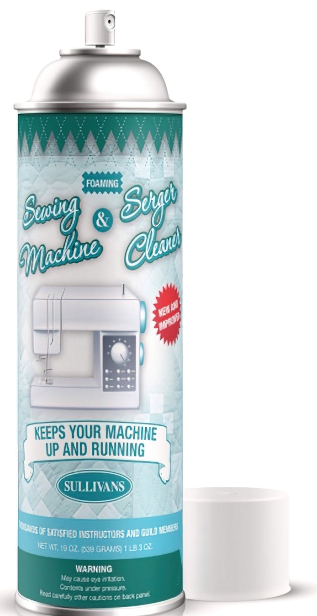 Sullivan Cleaners Sullivans Sewing Machine & Serger Cleaner 19 oz – Quilt in a Day