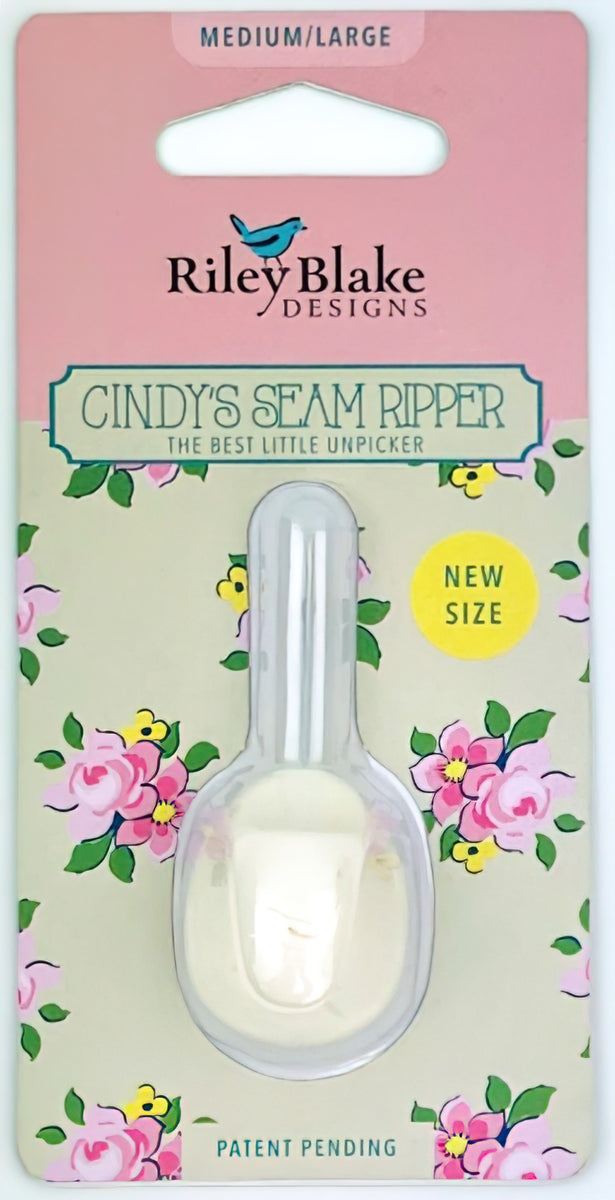 Cindy's CREAM Medium/Large Seam Ripper by Riley Blake – Quilt in a Day