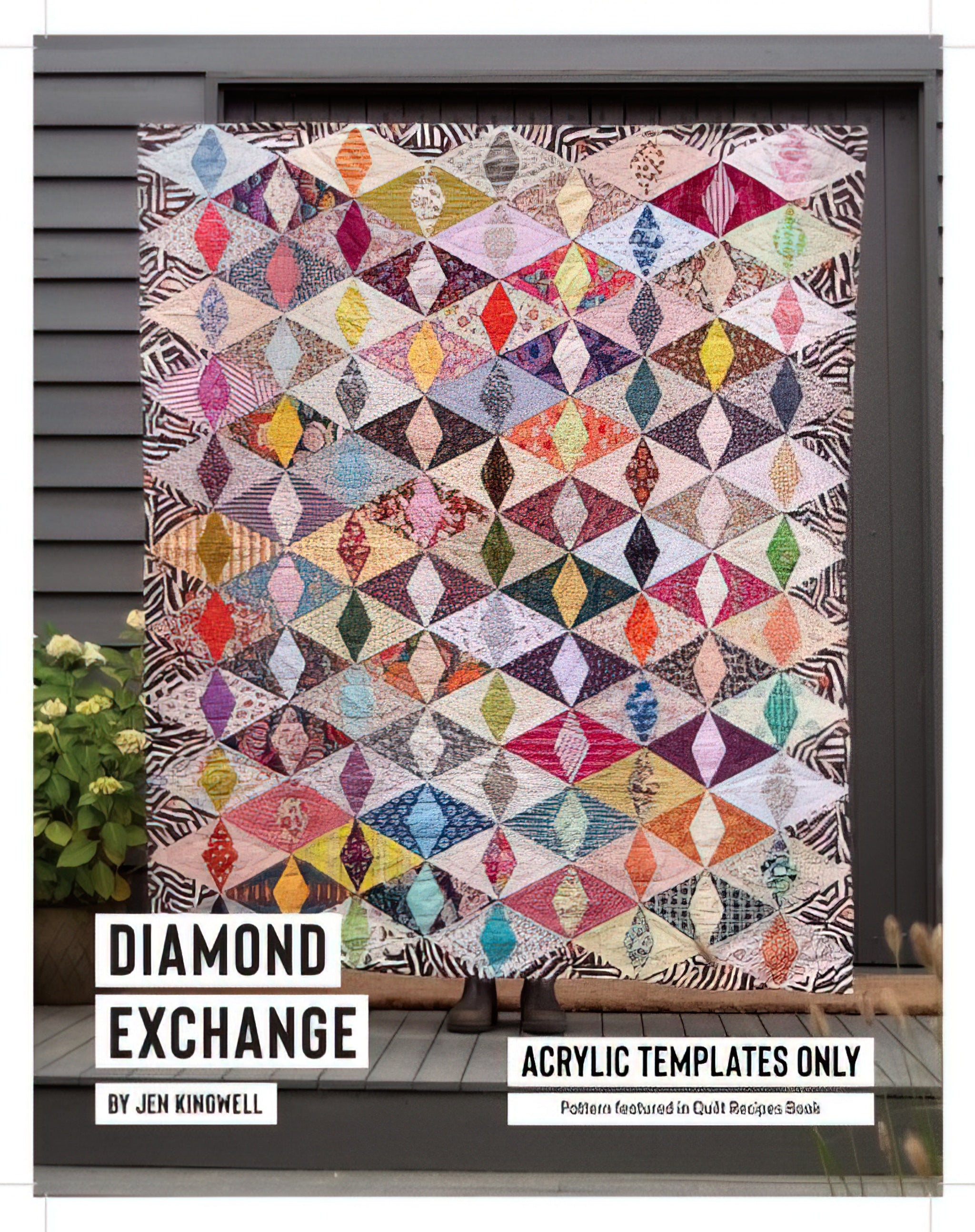 Diamond Exchange (Acrylic Template Only) by Jen Kingwell Designs