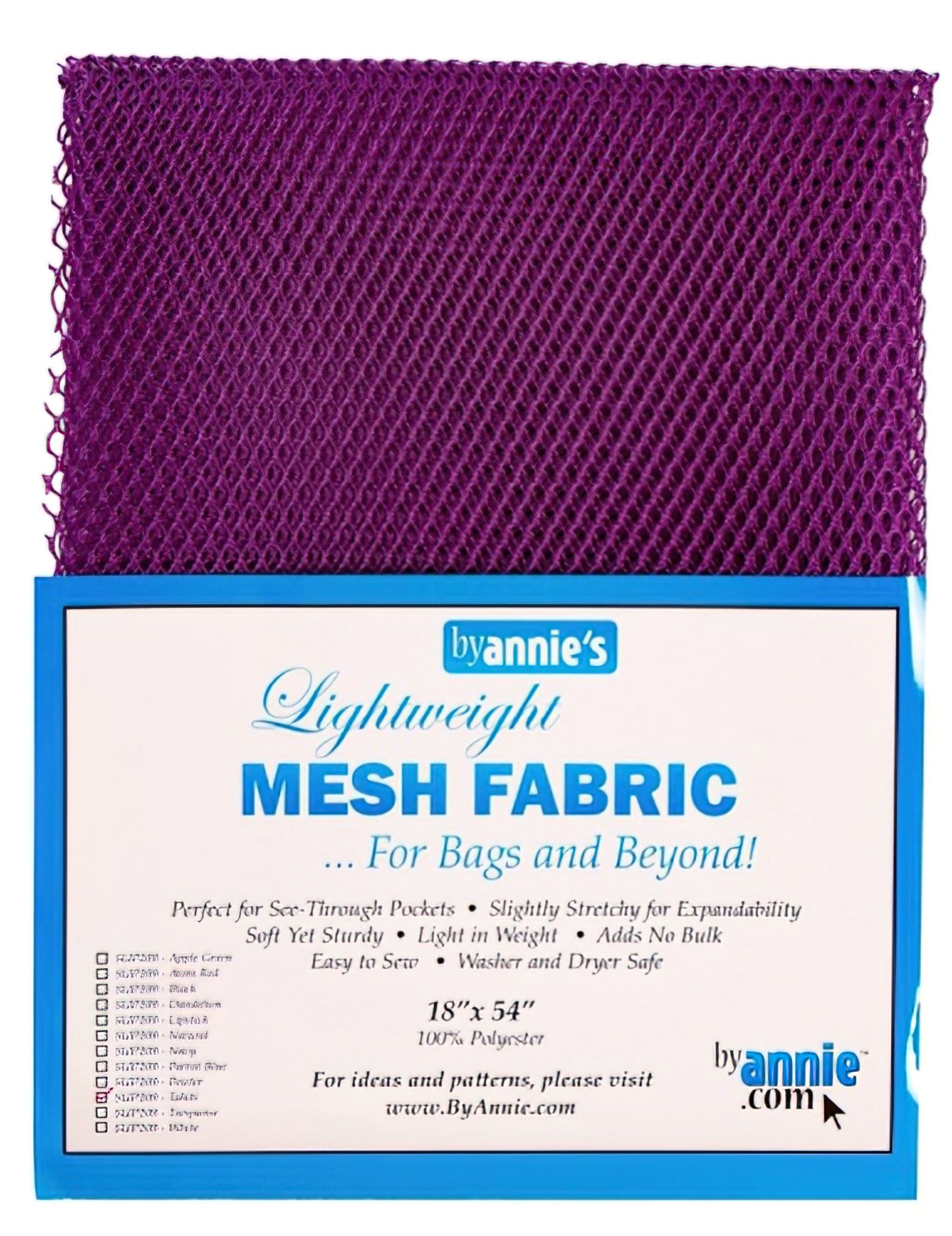 Mesh Lite Weight Mesh Fabric Tahiti 18x54in Mesh Lite Weight Mesh Fabric Tahiti 18x54in