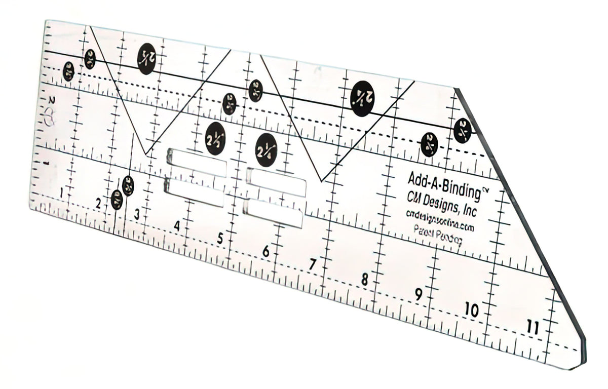 Add-A-Binding Ruler by CM Designs – Quilt in a Day