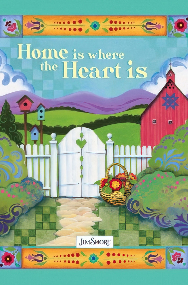 Home is Where the Heart Is Mini Notebook by Jim Shore – Quilt in a Day
