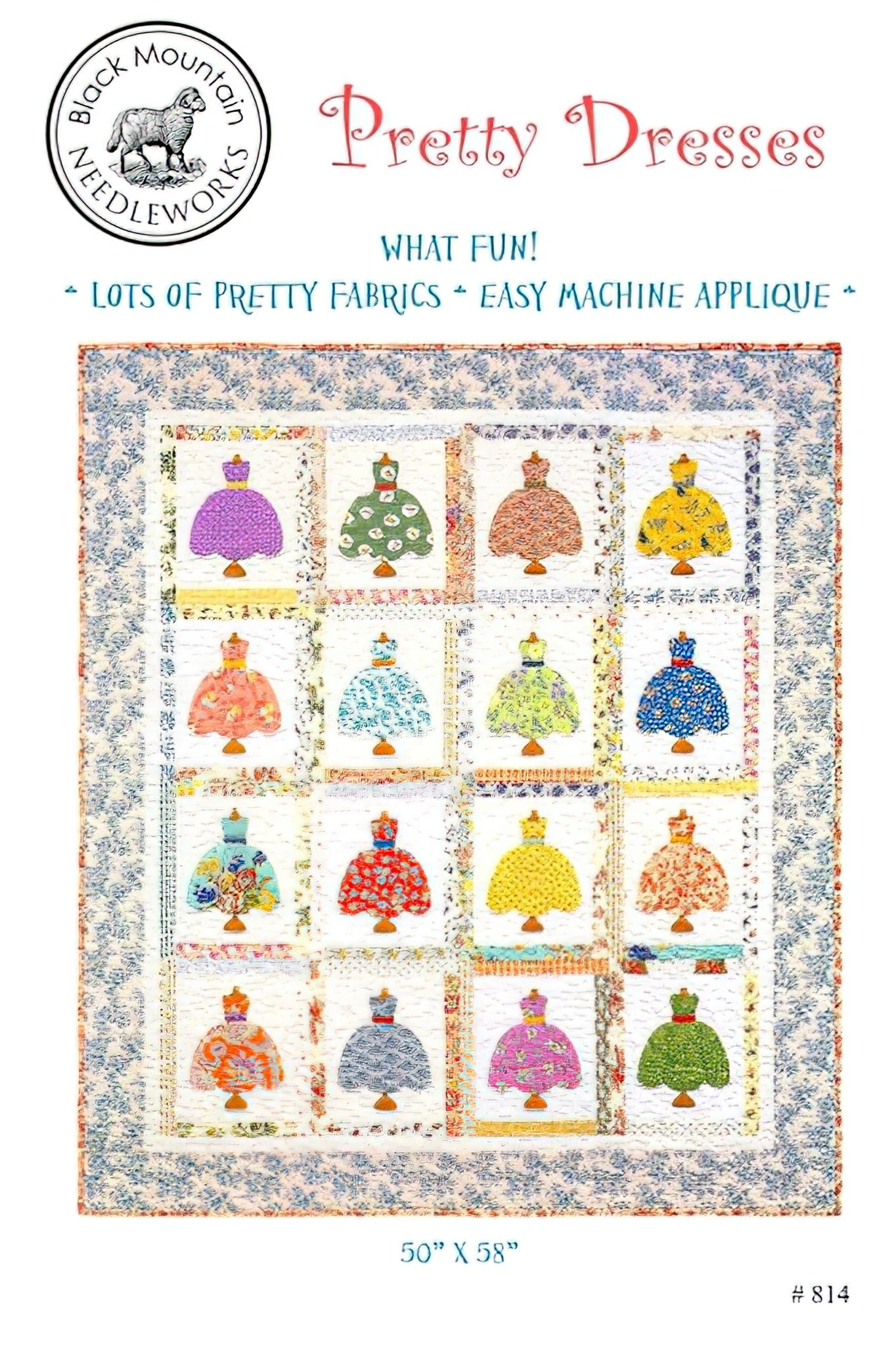 Black Mountain Quilts: Pretty Dresses Pattern Black Mountain Quilts: Pretty Dresses Pattern