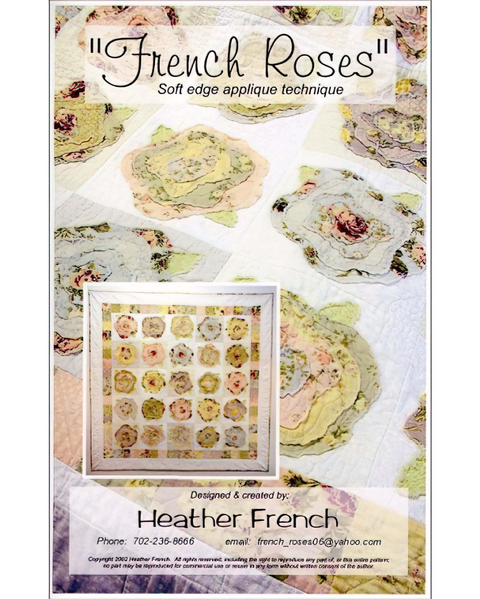 French Roses Quilt Pattern by Heather French – Quilt in a Day