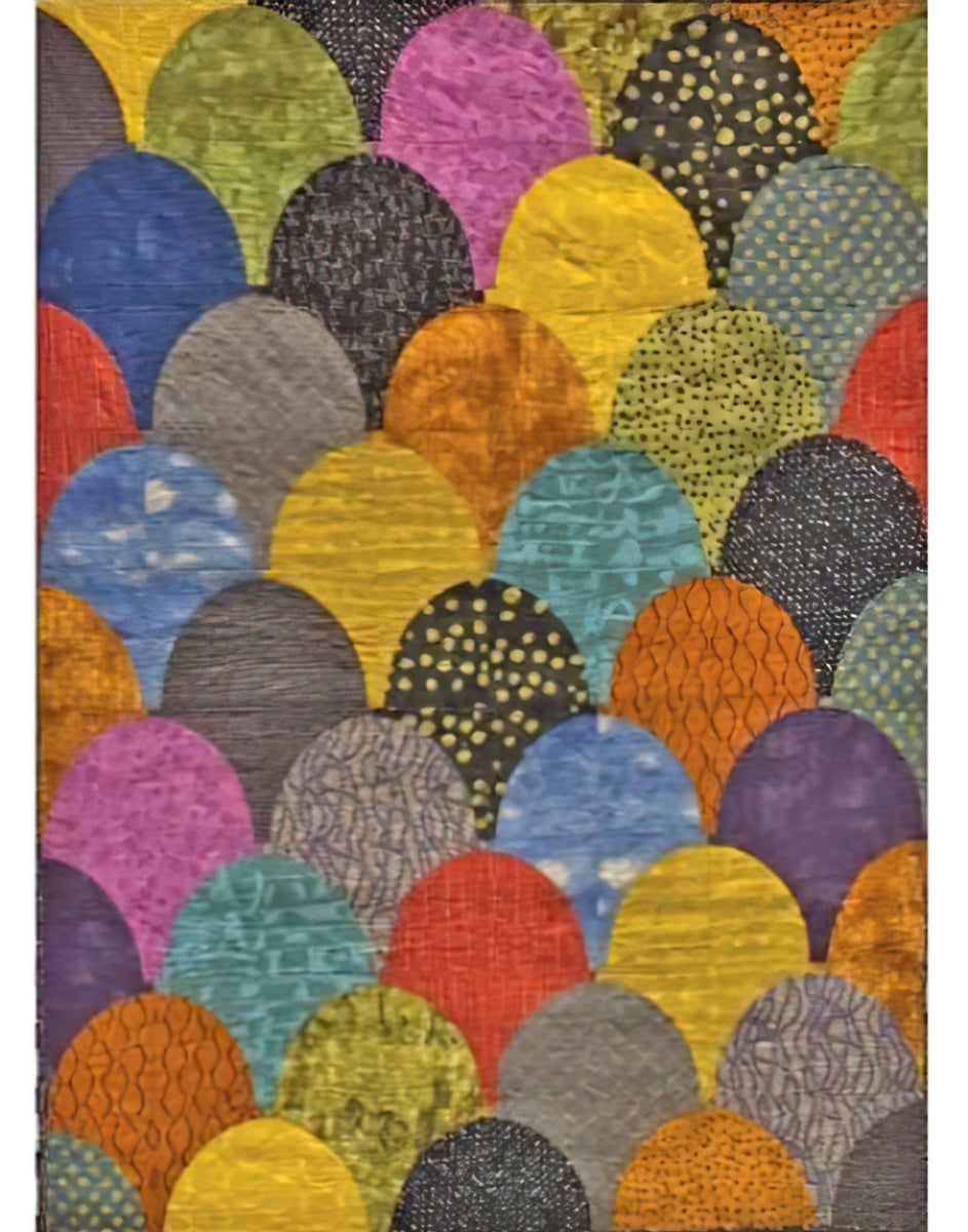 Quilt Shell Cut Loose Press - Giant Clam Shells Quilt Pattern – Quilt in a Day