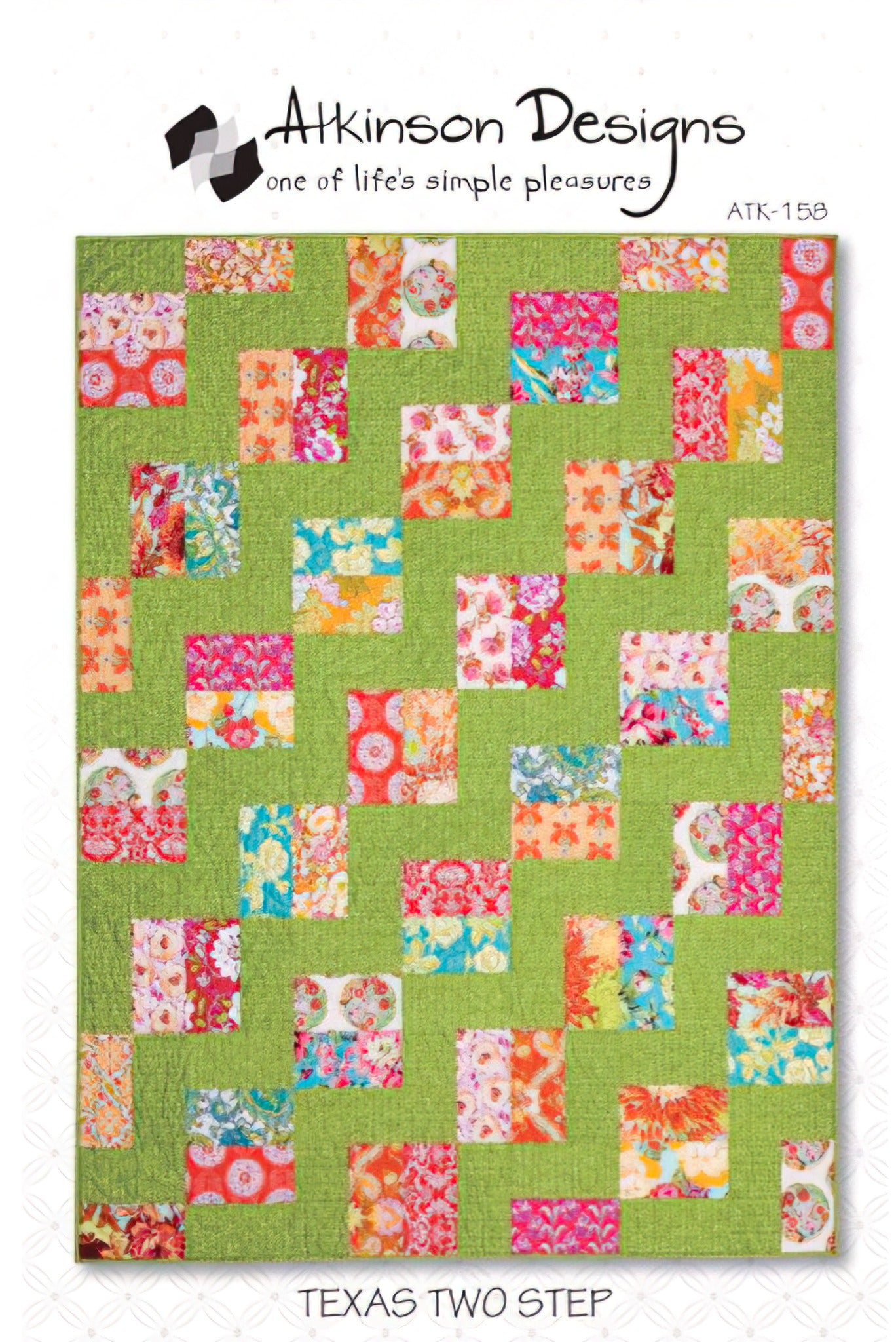 Atkinson Designs: Texas Two Step Quilt Pattern – Quilt in a Day