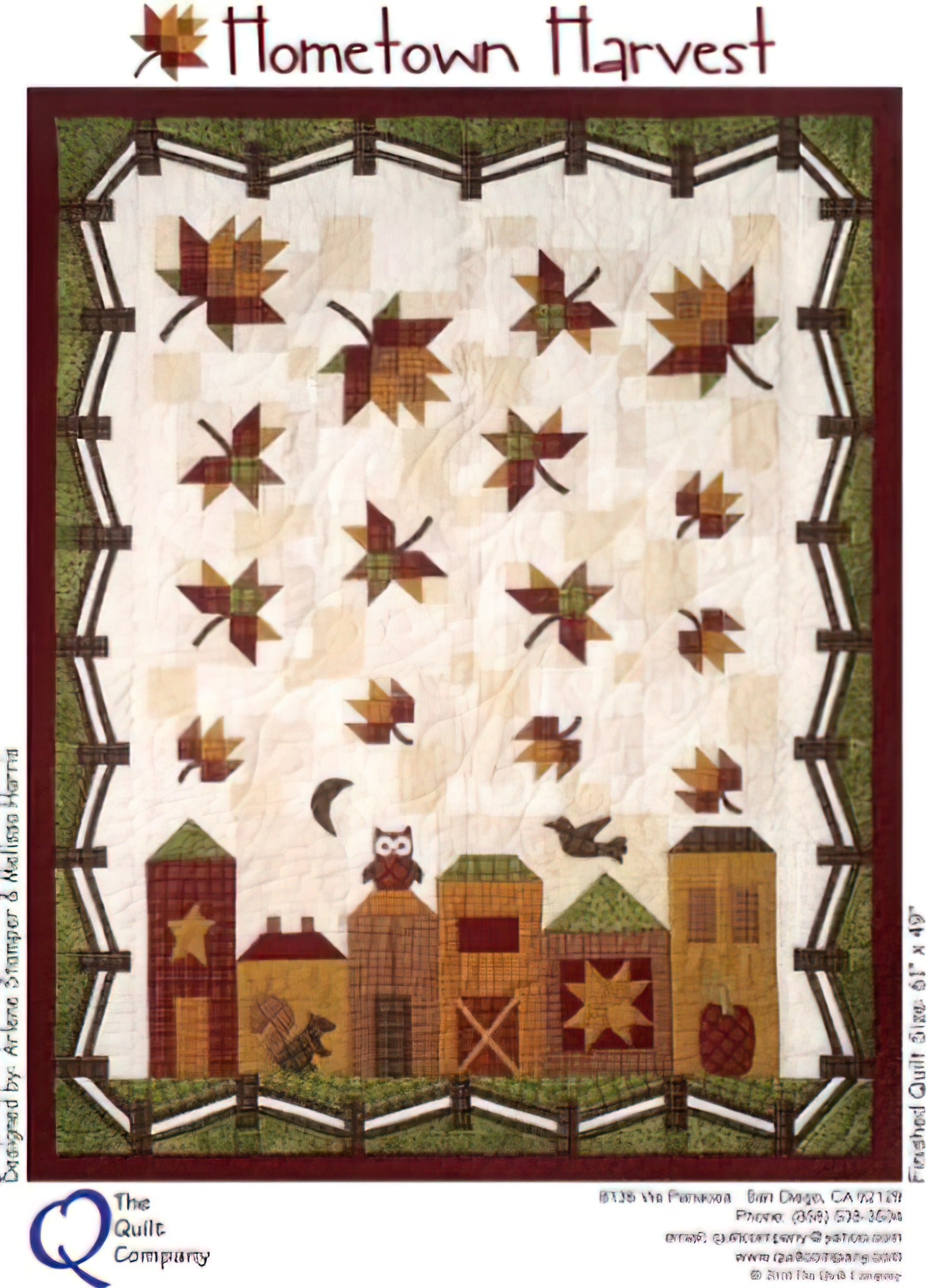 Warm cozy harvest newest quilt