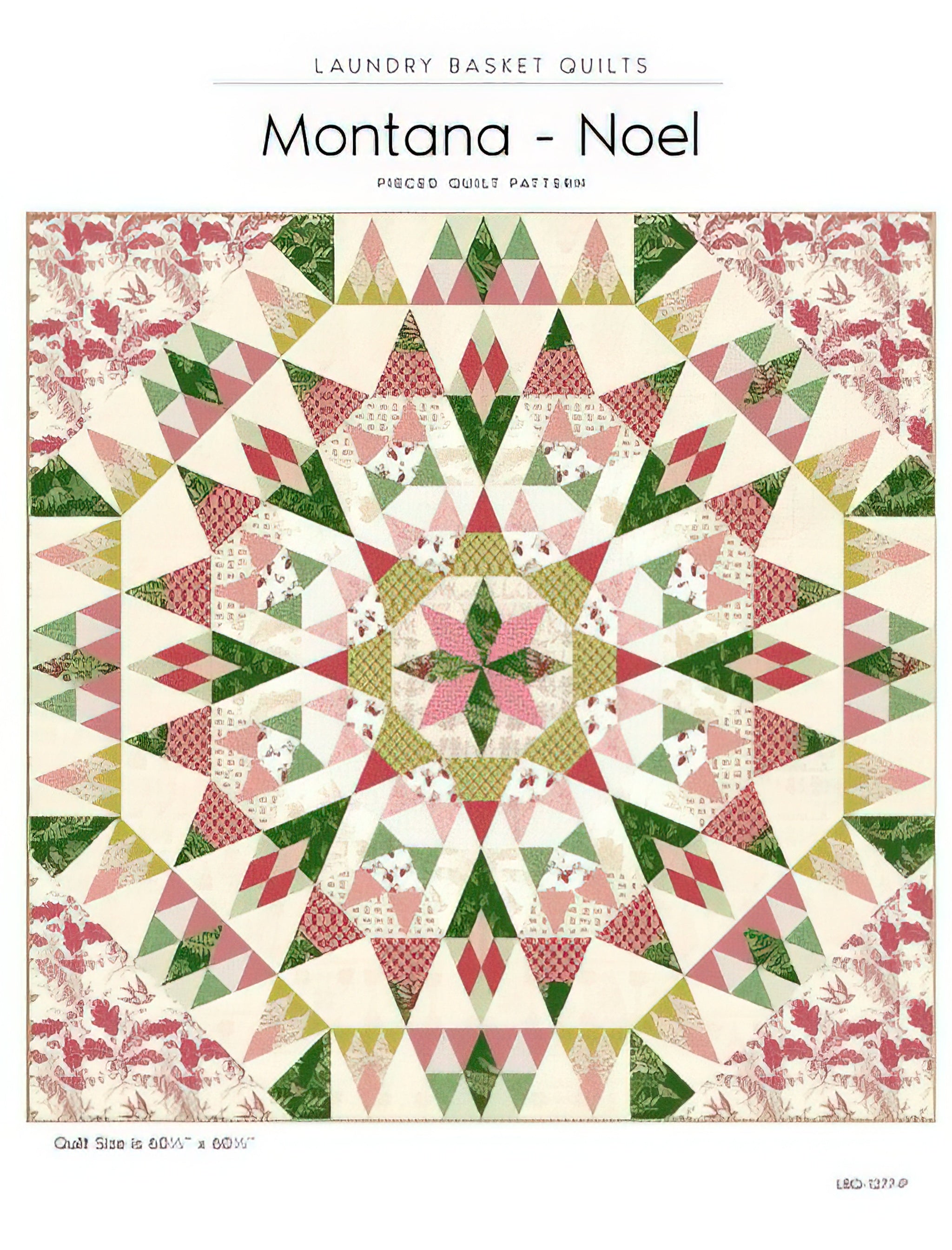 Noel Star Pieced Quilt Pattern Noel Star Pieced Quilt Pattern