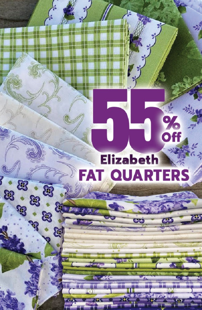 Robert Kaufman - Flowerhouse Elizabeth newest Fat Quarter Bundle - 27 Fat Quarters