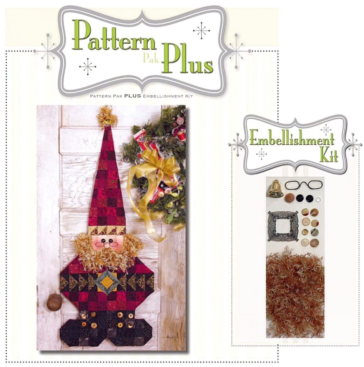 Roly Poly Santa Pattern Pak Plus by Happy Hollow Designs – Quilt in a Day