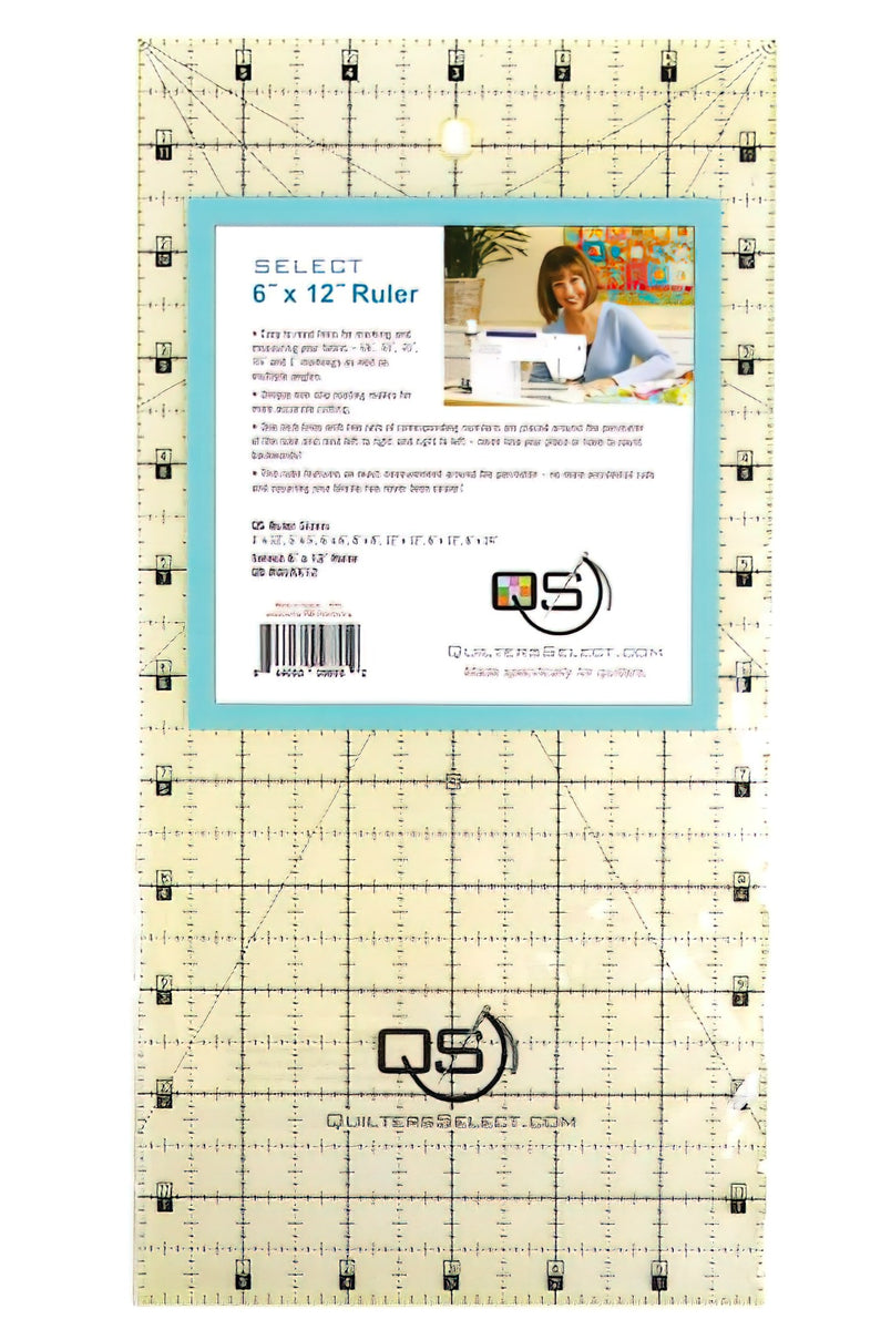Quilter's Select - 6x12 Ruler by Alex Anderson – Quilt in a Day