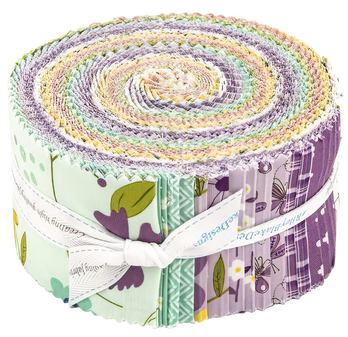 Riley Blake - Hello Spring 2.5 inch Rolie Polie 40 pcs – Quilt in a Day