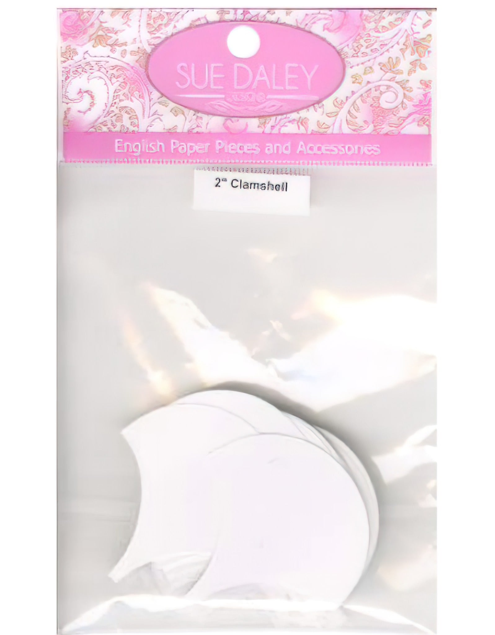 Sue Daley - 2 inch Clamshell Papers 100 pcs – Quilt in a Day