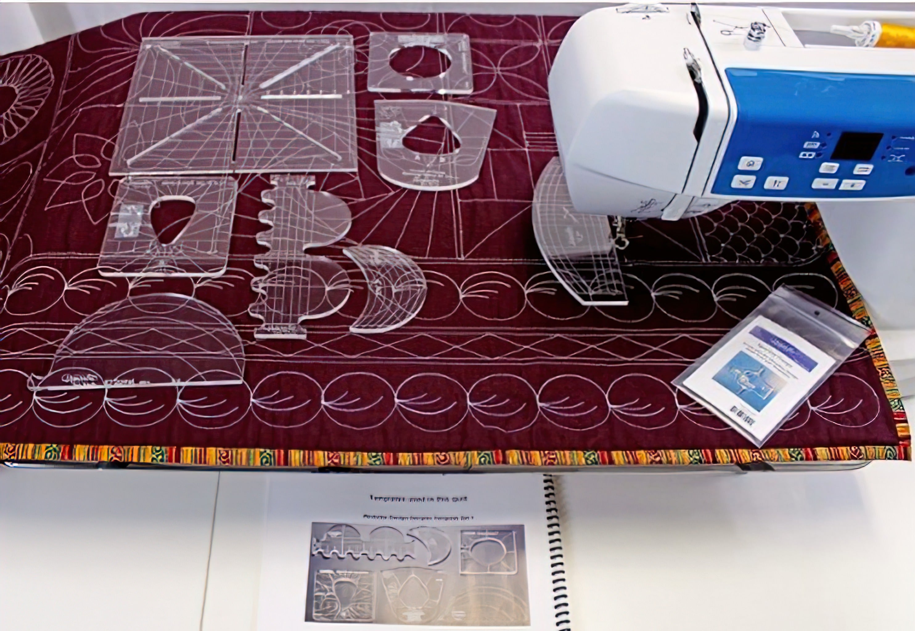 Westalee Ruler Workkit Low Shank Ruler Work Kit with Foot by Westalee – Quilt in a Day
