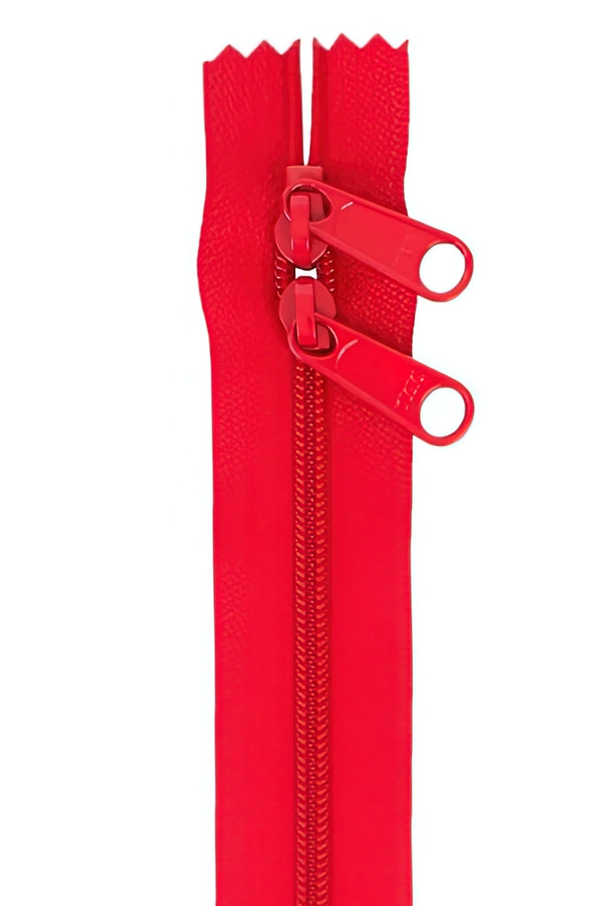 Zipper - Hot Red 30 Inch Double Slide Handbag Zipper by Annie – Quilt ...