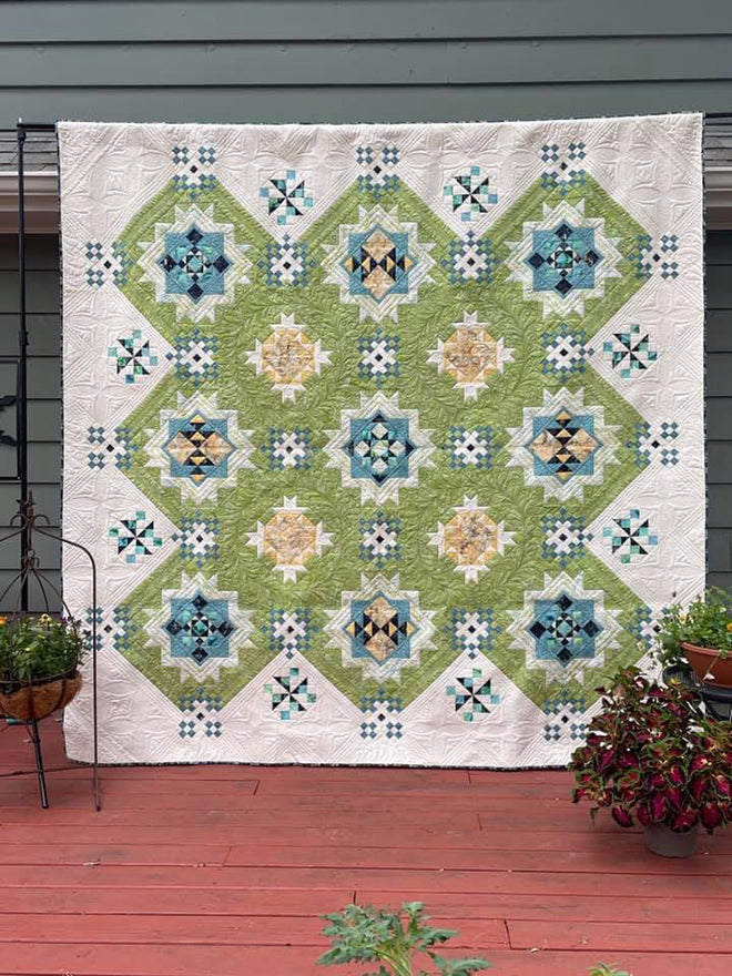 Chelsea Block of the Month - Cypress – Quilt in a Day