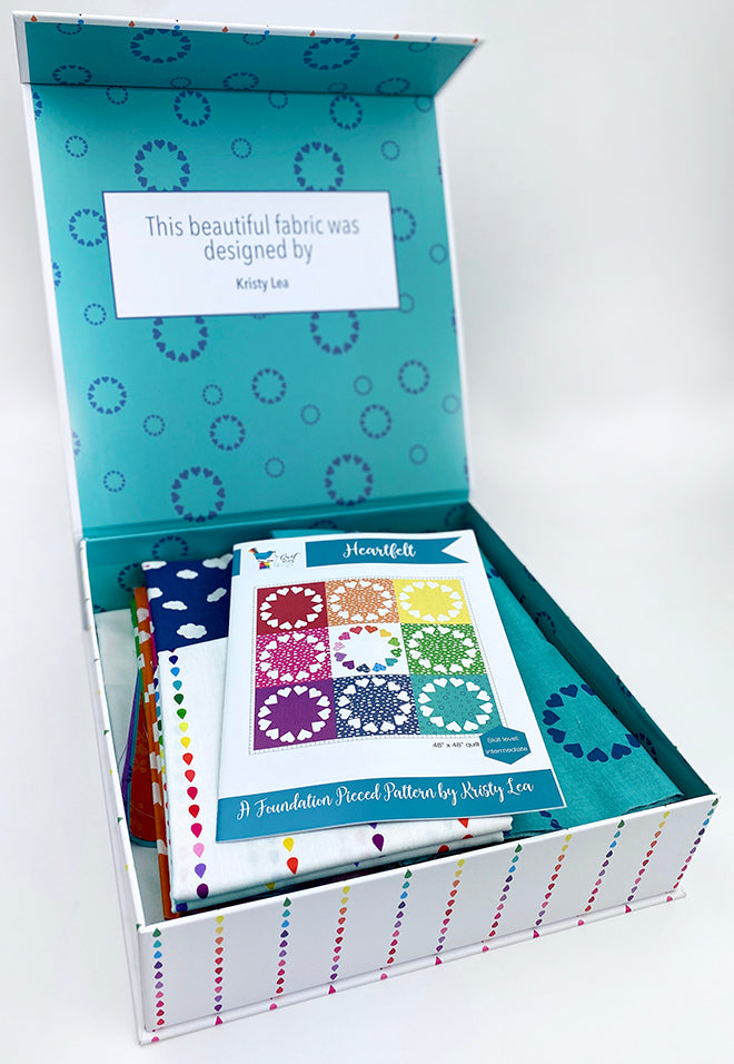 Dream Heartfelt Quilt Kit, shops Finished size 51