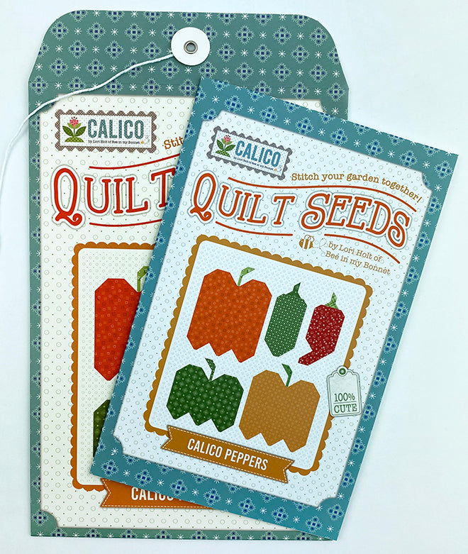 holt garden seeds Lori Holt Quilt Seeds Pattern Calico Peppers